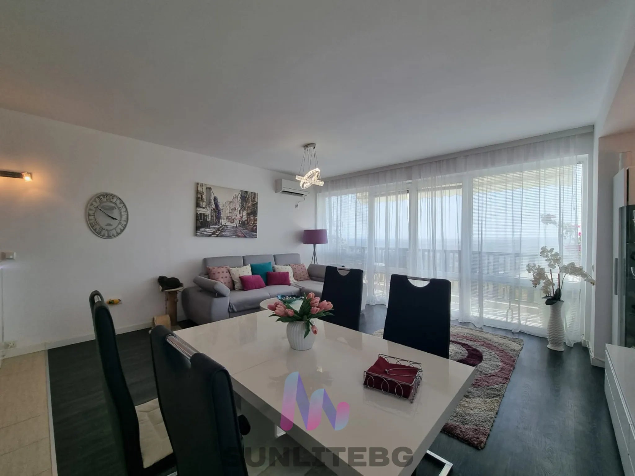 ID 10067 Двухкомнатный апартамент в комплексе "Chateau Panorama"