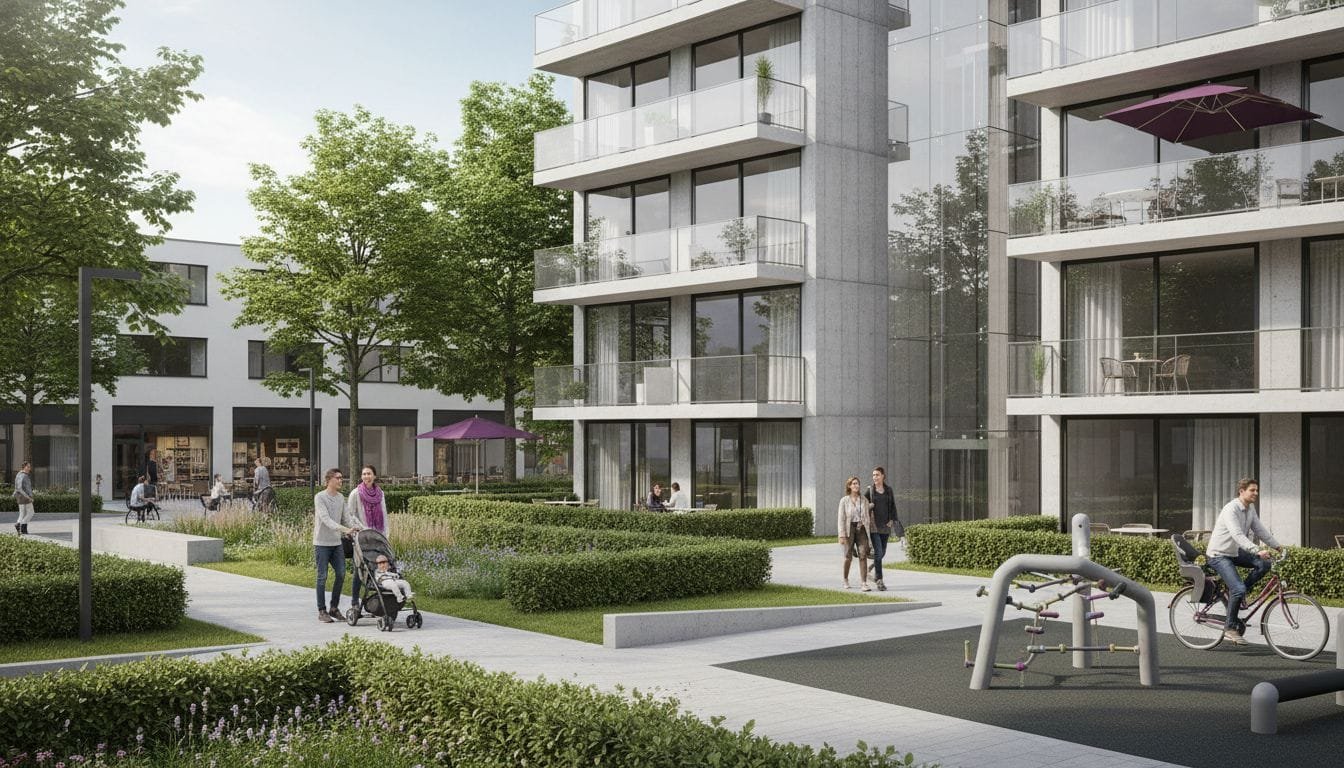 современный жилой комплекс