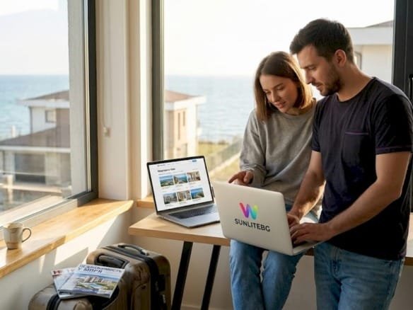 Супружеская пара подумывает приобрести жильё у моря.