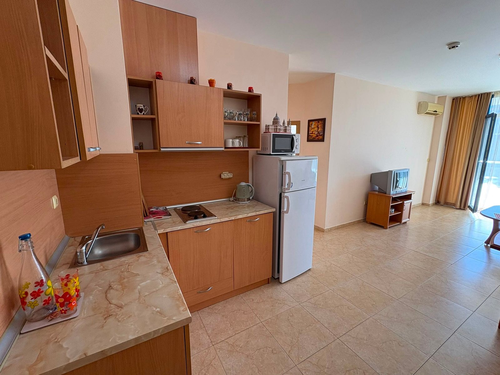 Dvoukomorový apartmán v komplexu „Trakia Plaza“