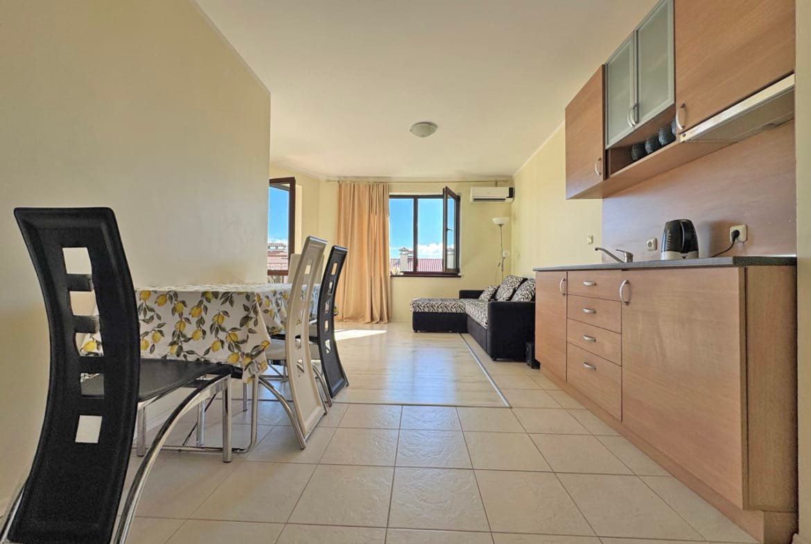 Dvoukomorový apartmán v komplexu „Saint Nikola“