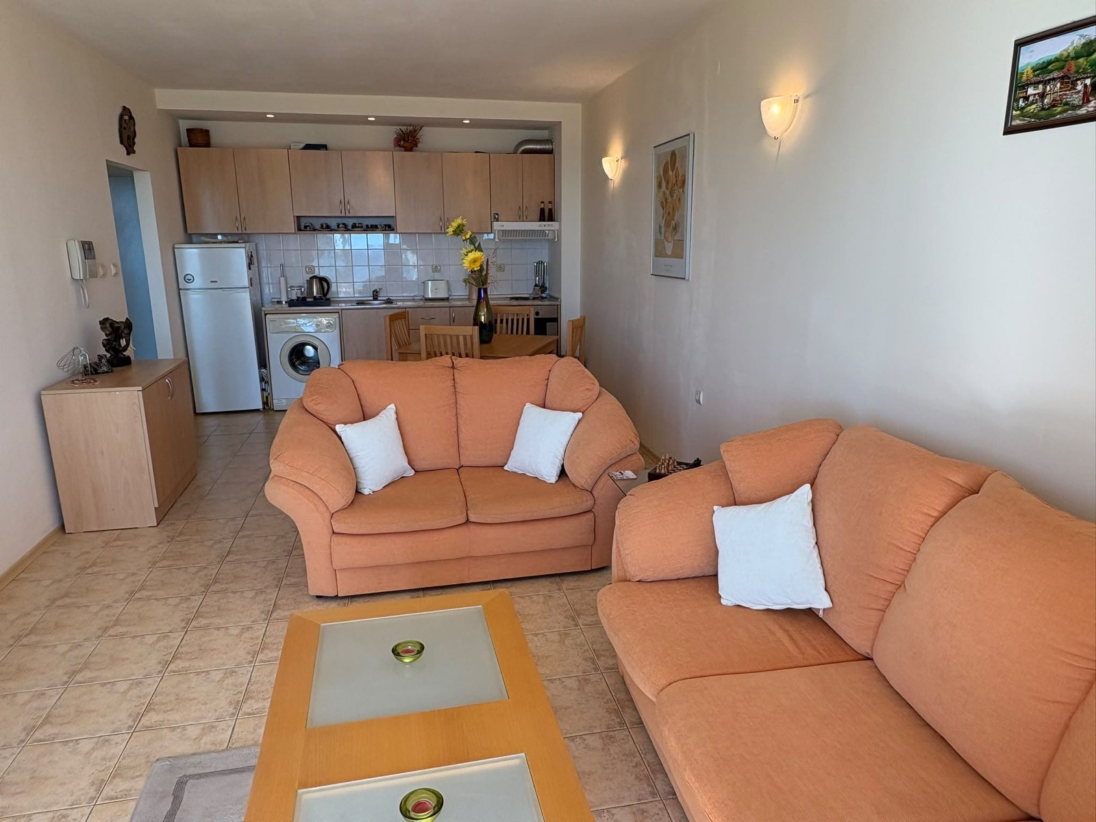 one-bedroom-apartment-sea-view-sveti-vlas 4 Двухкомнатный апартамент в комплексе “Coral Beach”