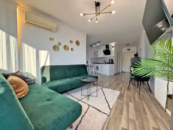 Dwupokojowe mieszkanie w kompleksie „Sunny Beach Plaza”